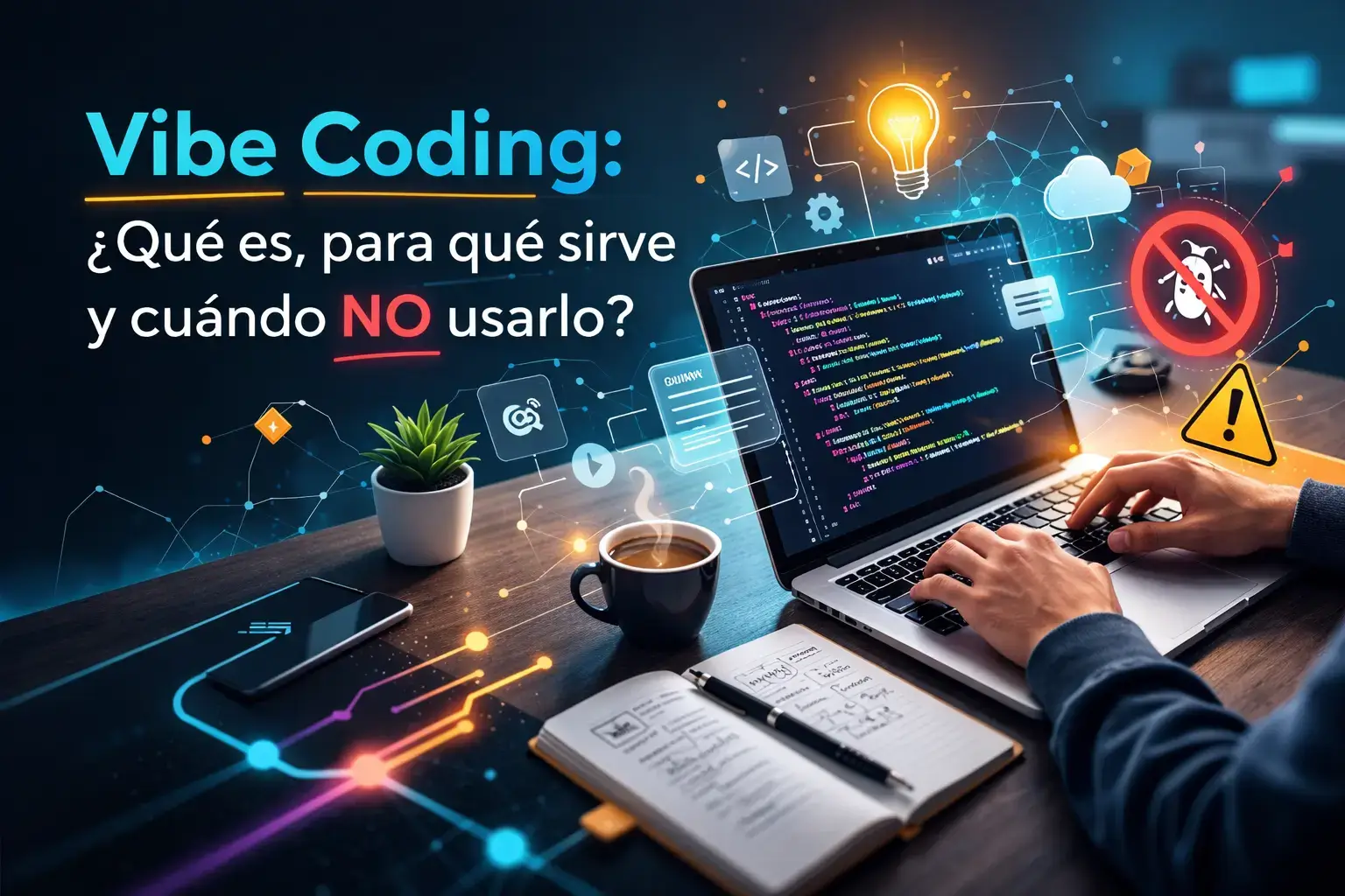 Vibe Coding: Que es, para que sirve y cuando NO usarlo | FENCODE | Fencode