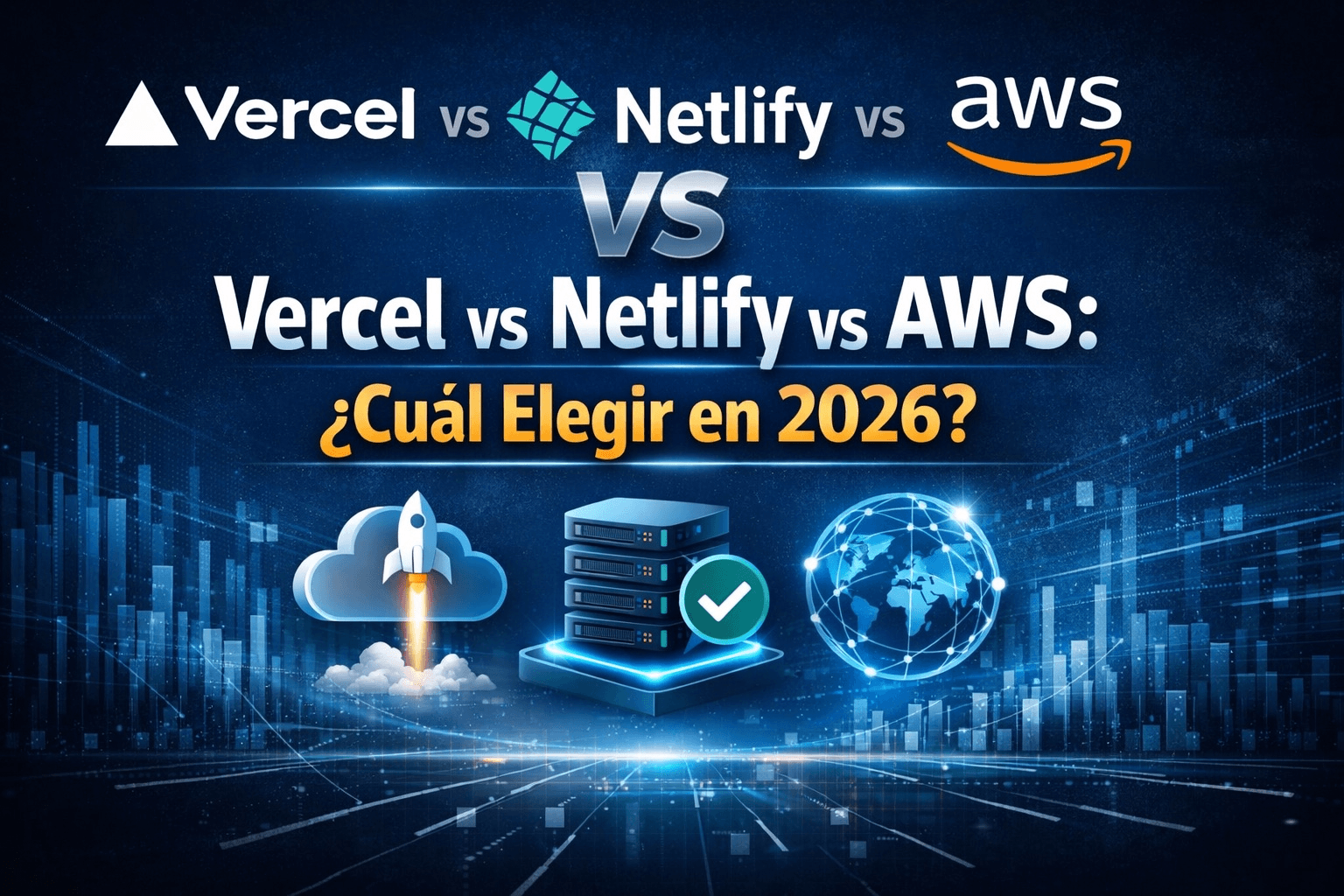 Vercel vs Netlify vs AWS: cuál elegir en 2026 | FENCODE | Fencode